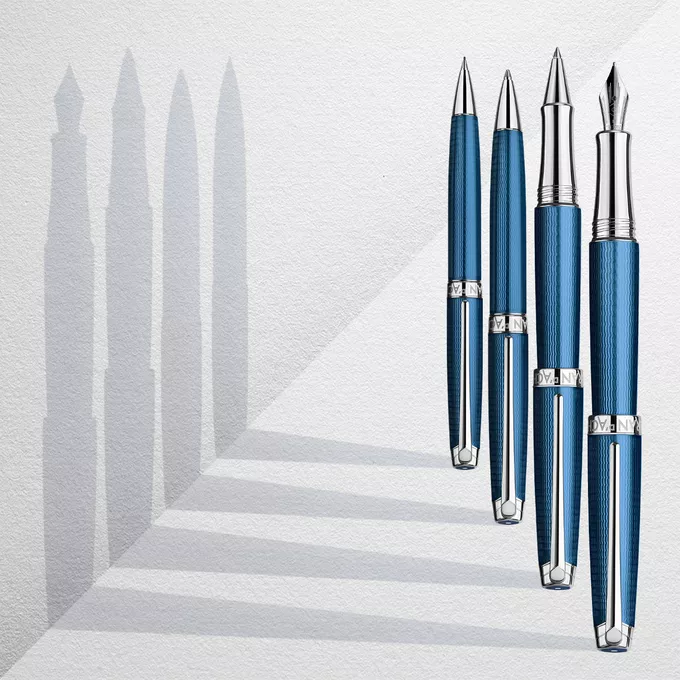 Długopis Caran d'Ache Leman Grand Bleu