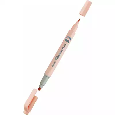 Dwustronny zakreślacz Pentel Illumina Flex, kolor pomarańczowy