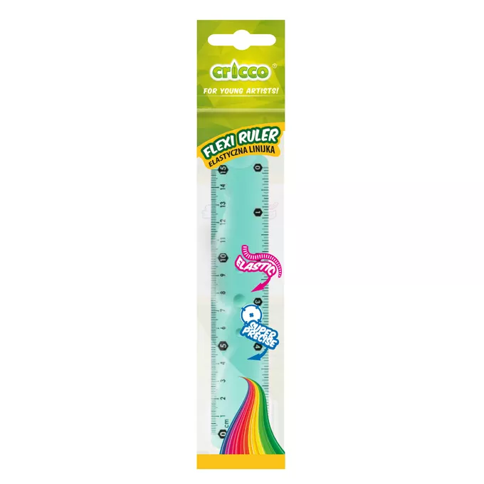 LINIJKA FLEXI CRICCO, 15 CM 