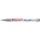 MARKER AKRYLOWY EDDING 1-2 MM, SREBRNY