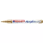 MARKER AKRYLOWY EDDING 1-2 MM, ZŁOTY