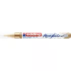 MARKER AKRYLOWY EDDING 1-2 MM, ZŁOTY