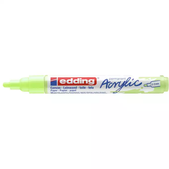 MARKER AKRYLOWY EDDING 2-3 MM, PASTELOWY ZIELONY