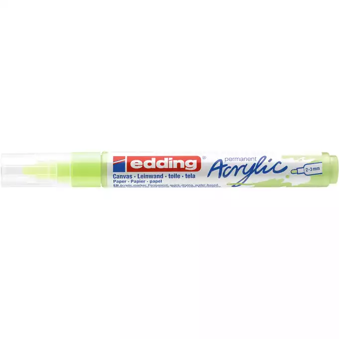 MARKER AKRYLOWY EDDING 2-3 MM, PASTELOWY ZIELONY