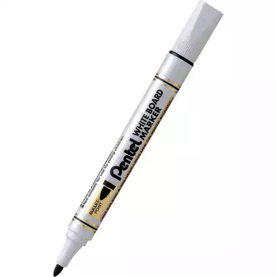 Marker Pentel do białych tablic, okrągła końcówka, kolor czarny