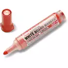 Marker Pentel do białych tablic, system ponownego napełniania, okrągła końcówka, kolor czerwony