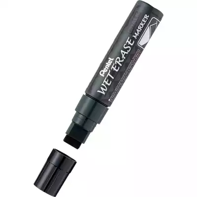 Marker kredowy Pentel Wet Erase, gruba końcówka, kolor czarny