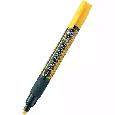 Marker kredowy Pentel Wet Erase, kolor żółty