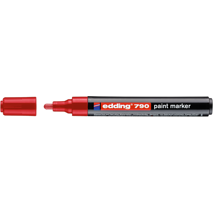 Marker olejowy Edding 790 czerwony