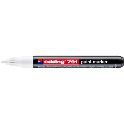 Marker olejowy Edding 791 biały 1-2 mm