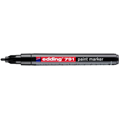 Marker olejowy Edding 791 czarny 1-2 mm