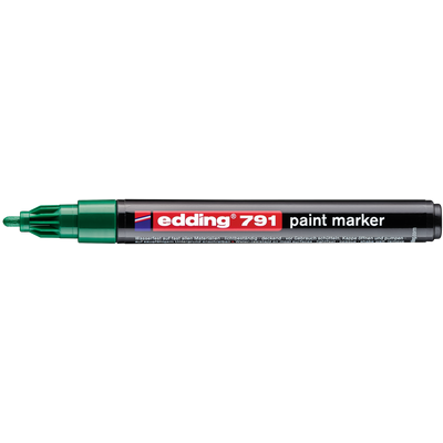 Marker olejowy Edding 791 zielony 1-2 mm