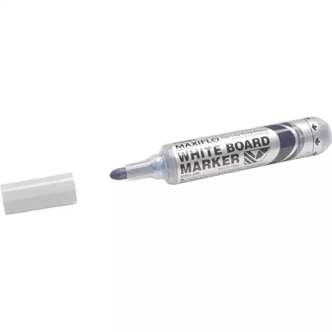 Marker z tłoczkiem Pentel Maxiflo M do białych tablic