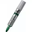 Marker z tłoczkiem Pentel Maxiflo do białych tablic, gruba końcówka W, kolor zielony