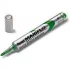 Marker z tłoczkiem Pentel Maxiflo do białych tablic, okrągła końcówka, kolor zielony