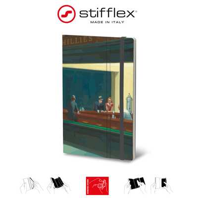Notatnik Stifflex ART Hopper, rozmiar M: 13x21 cm, 192 strony