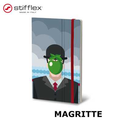 Notatnik Stifflex ART Magritte, rozmiar S: 9x14 cm, 144 strony 