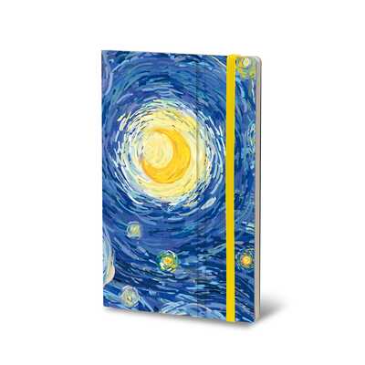 Notatnik Stifflex ART Van Gogh, rozmiar M: 13x21 cm, 192 strony