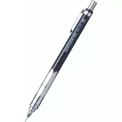 Ołówek automatyczny GRAPHGEAR 300 Pentel, 0.5 mm, czarny