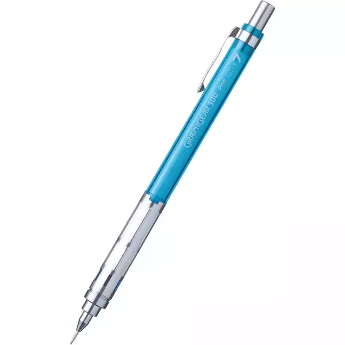 Ołówek automatyczny GRAPHGEAR 300 Pentel, 0.7 mm, błękitny