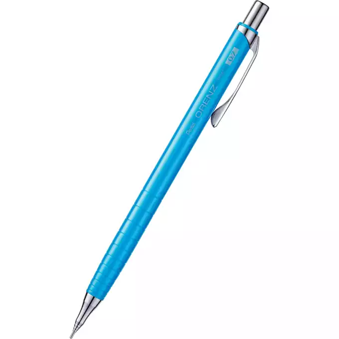 Ołówek automatyczny Pentel ORENZ 0,7 mm z grafitem B, obudowa w kolorze błękitnym