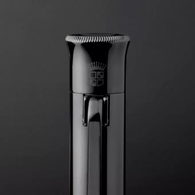 PIÓRO KULKOWE GUILLOCHE BLACK EDITION GRAF VON FABER-CASTELL