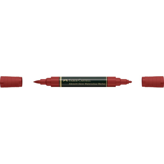 PISAK AKWARELOWY DWUSTRONNY ALBRECHT DURER FABER-CASTELL, 192 INDYJSKI CZERWONY
