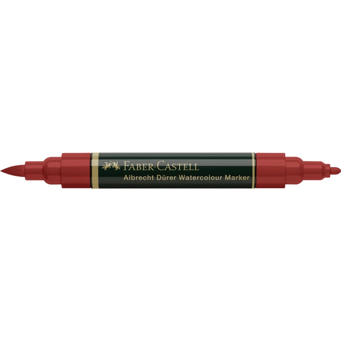 PISAK AKWARELOWY DWUSTRONNY ALBRECHT DURER FABER-CASTELL, 192 INDYJSKI CZERWONY
