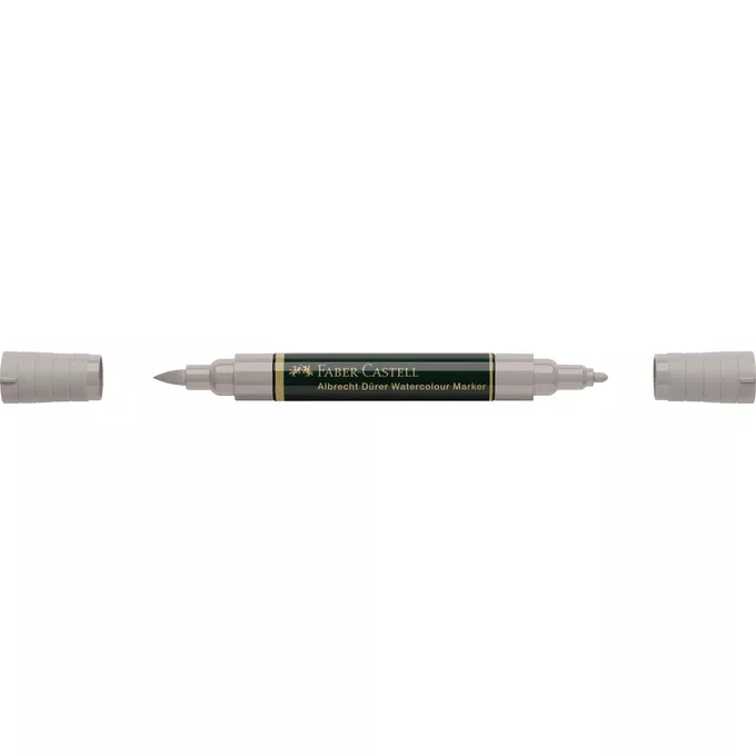 PISAK AKWARELOWY DWUSTRONNY ALBRECHT DURER FABER-CASTELL, 272 CIEPŁY SZARY III