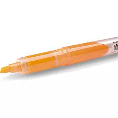 Zakreślacz Pentel z płynnym tuszem w kolorze pomarańczowym