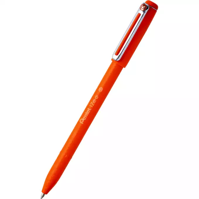 Długopis Pentel Izee 0,7 mm z nasadką - Kolor: pomarańczowy