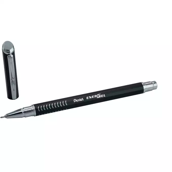 Cienkopis kulkowy Pentel Energel Slim 0,5 mm, czarny