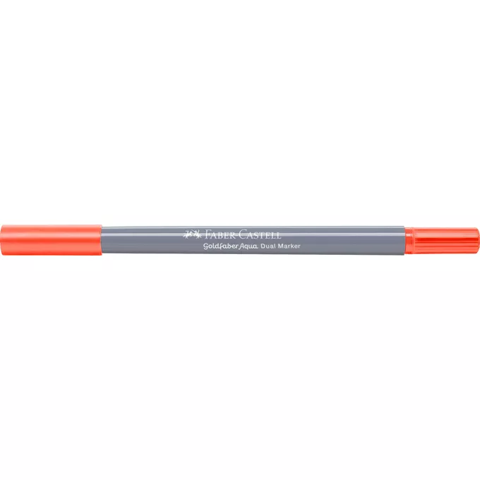 DWUSTRONNY PISAK AKWARELOWY FABER-CASTELL GOLDFABER AQUA, 115 CIEMNY KADM POMARAŃCZOWY
