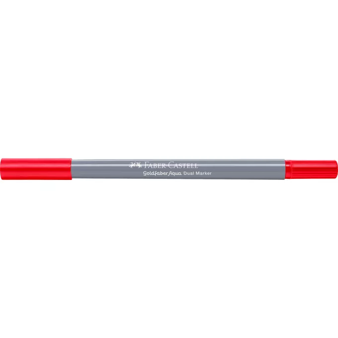 DWUSTRONNY PISAK AKWARELOWY FABER-CASTELL GOLDFABER AQUA, 121 BLADA CZERWIEŃ KWIATU GERANIUM