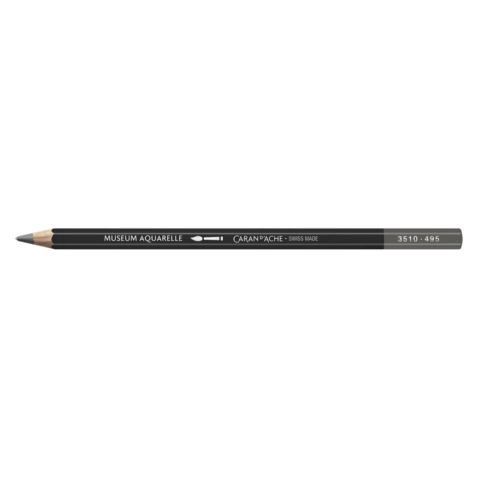 Kredka akwarelowa Caran d'Ache Museum Aquarelle, 495 Slate Grey - Popielata