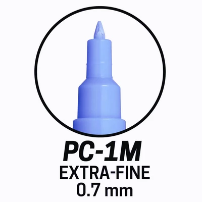 Marker uni POSCA PC-1M z supercienką okrągłą końcówką, pomarańczowy