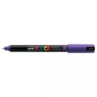 Marker uni POSCA PC-1MR z supercienką, precyzyjną końcówką igłową, fioletowy