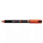 Marker uni POSCA PC-1MR z supercienką, precyzyjną końcówką igłową, pomarańczowy