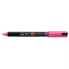 Marker uni POSCA PC-1MR z supercienką, precyzyjną końcówką igłową, różowy