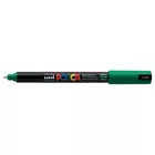 Marker uni POSCA PC-1MR z supercienką, precyzyjną końcówką igłową, zielony