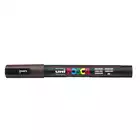 Marker uni POSCA PC-3M z cienką okrągłą końcówką, ciemnobrązowy