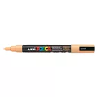 Marker uni POSCA PC-3M z cienką okrągłą końcówką, jasnopomarańczowy