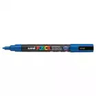 Marker uni POSCA PC-3M z cienką okrągłą końcówką, niebieski