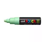 Marker uni POSCA PC-7M z okrągłą, grubą końcówką, jasnozielony