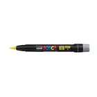 Marker uni POSCA PCF-350 z końcówką - pędzelkiem, żółty