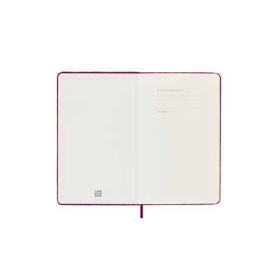 Notatnik Moleskine Large 13 × 21 cm, edycja limitowana Velvet, 176 stron w linie, różowy w pudełku prezentowym