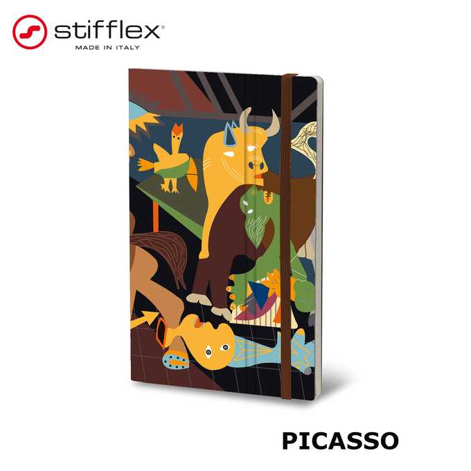 Notatnik Stifflex ART Picasso, rozmiar M: 13x21 cm, 192 strony