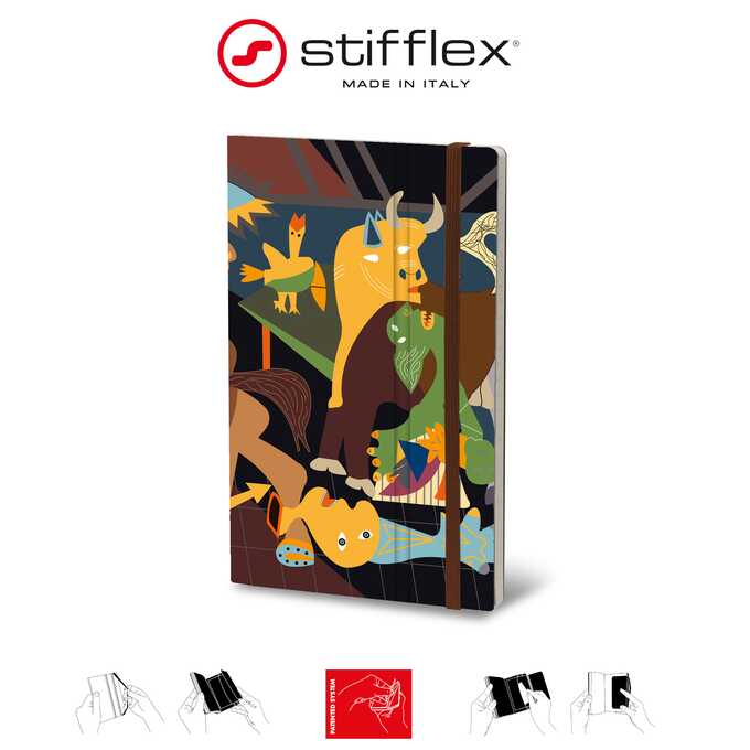 Notatnik Stifflex ART Picasso, rozmiar S: 9x14 cm, 144 strony