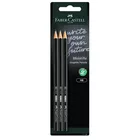 OŁÓWKI FABER-CASTELL 1111 HB, CZARNE, 3 SZTUKI