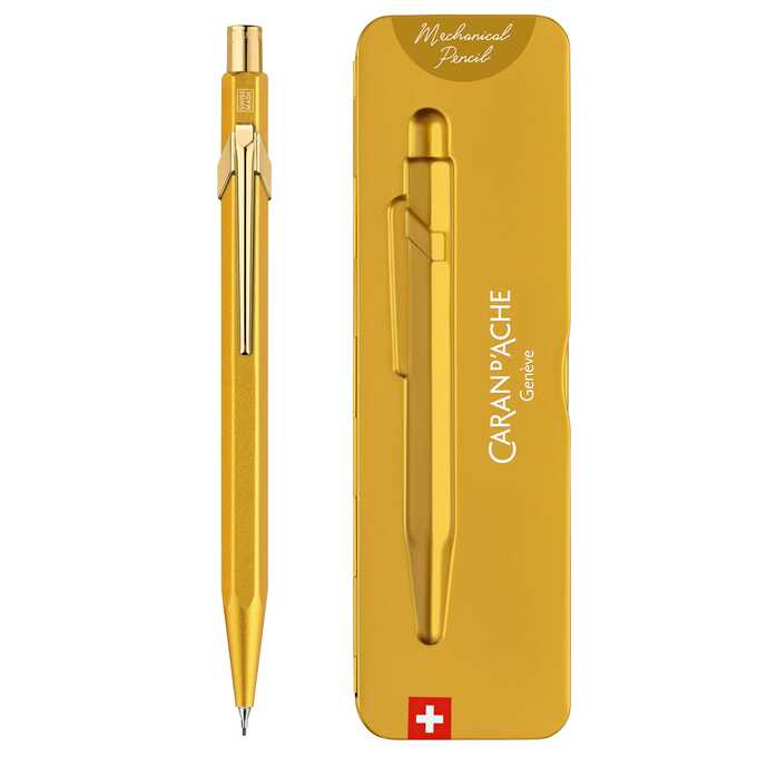 Ołówek automatyczny Caran d’Ache 849 Goldbar